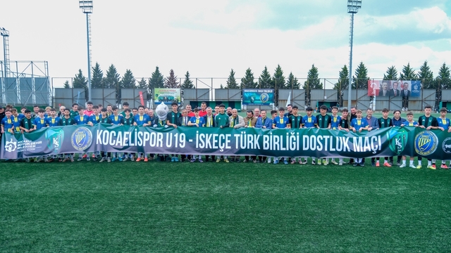 Kocaelispor U19 ile İskeçe Türk Birliği dostluk maçında karşılaştı