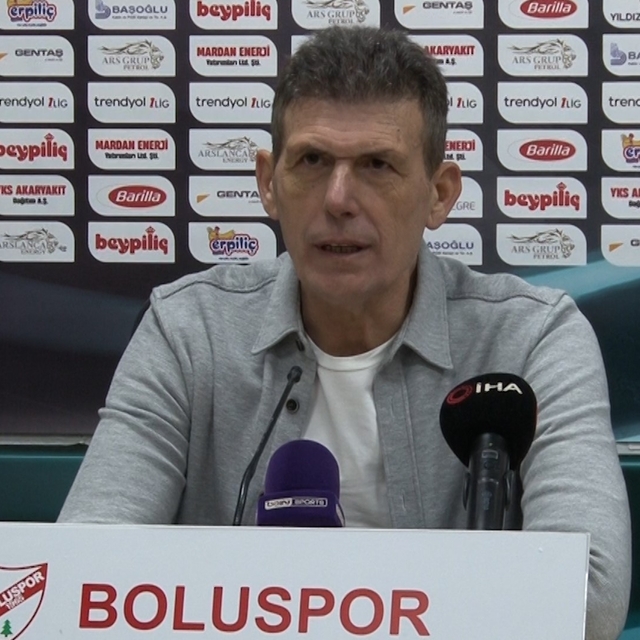 Boluspor - Adana Demirspor maçının ardından