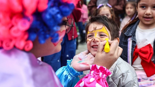 Denizli'de 23 Nisan coşkusu başladı