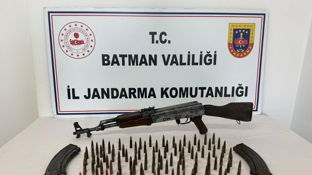 Batman'da ruhsatsız silah operasyonu: 2 tutuklama