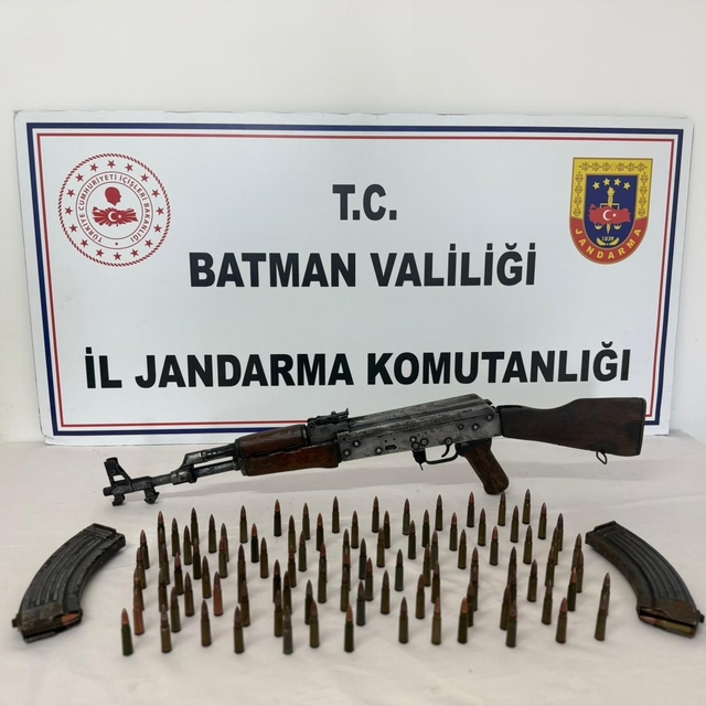 Batman'da ruhsatsız silah operasyonu: 2 tutuklama