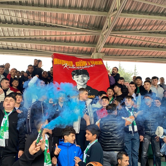 Osmaniye'de play-off maçında Adnan Göktürk Yeşil unutulmadı