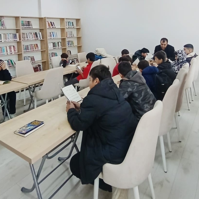 Ağaçören'de öğrenciler kütüphane ile buluştu