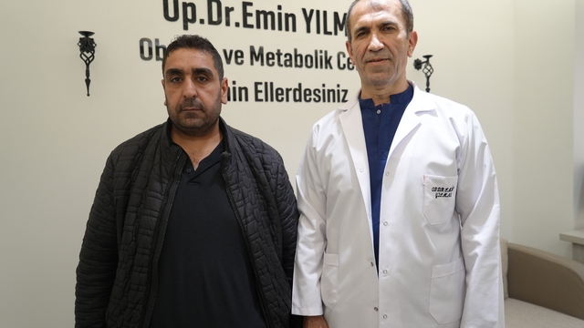 Ağrısız tüp midesi ameliyatıyla 6 ayda 50 kilo verdi