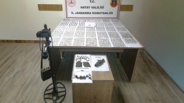 Hatay'da tarihi eser operasyonu