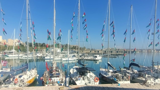 Denizlili gönüllü Salih Tekin Sumud Filosuna katılmak için İtalya'da