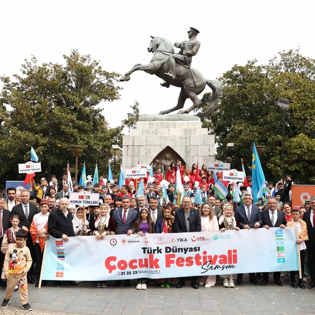 Türk Dünyası Çocuk Festivali Samsun'da dolu dolu geçecek