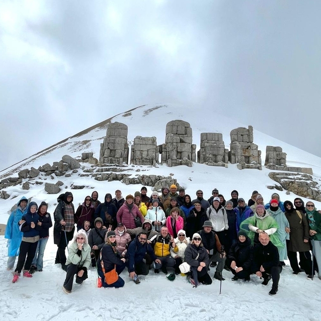 Nemrut Dağı'nda uluslararası sanat buluşması