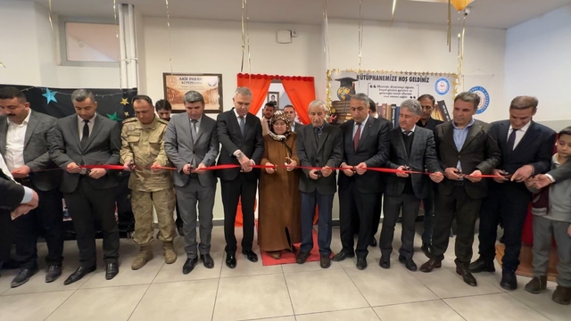 Hayatını kaybeden Gümrük Muhafaza Memurunun adı Yüksekova'da kütüphanede yaşayacak