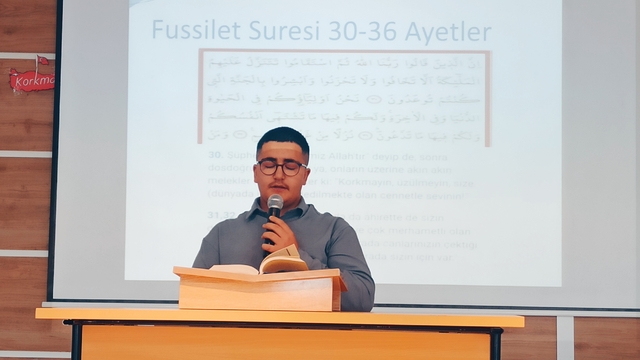 Yeşilyurt'ta Kur'an-ı Kerim'i güzel okuma yarışması düzenlendi