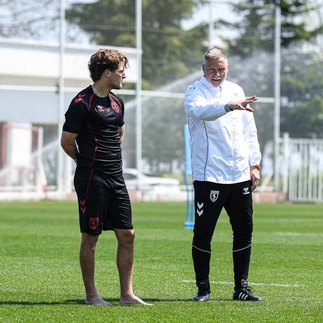 Samsunspor'da, Trabzonspor maçının hazırlıkları başladı