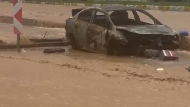 Sağanak yağış Mardin'de hayatı olumsuz etkiledi