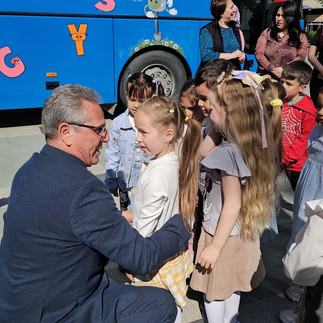 Başkan Tetik: "Çocuklarımızın mutluluğu her şeye değer"