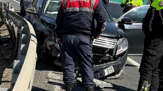 Polisin 'dur' ihtarına uymadı, kaza yapınca yakalandı