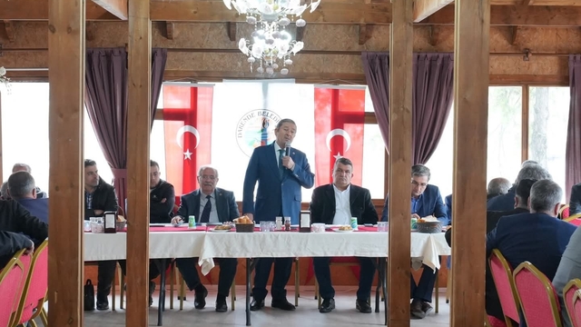 Darende'de muhtarlarla istişare toplantısı