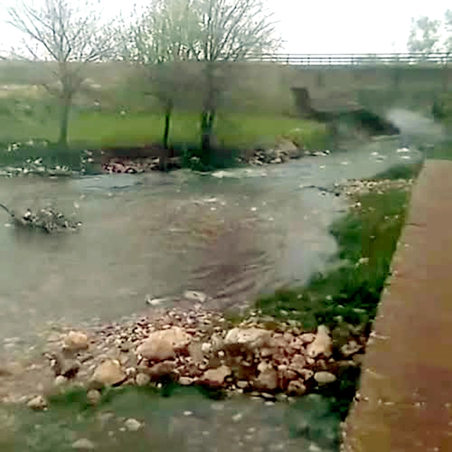 Araban'da Ardıl Çayı yıllar sonra yeniden aktı