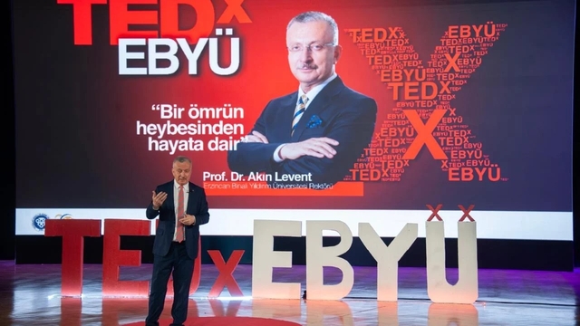 Rektör Levent: "Hayata iyi bakarsanız hayat da size iyi bakar"