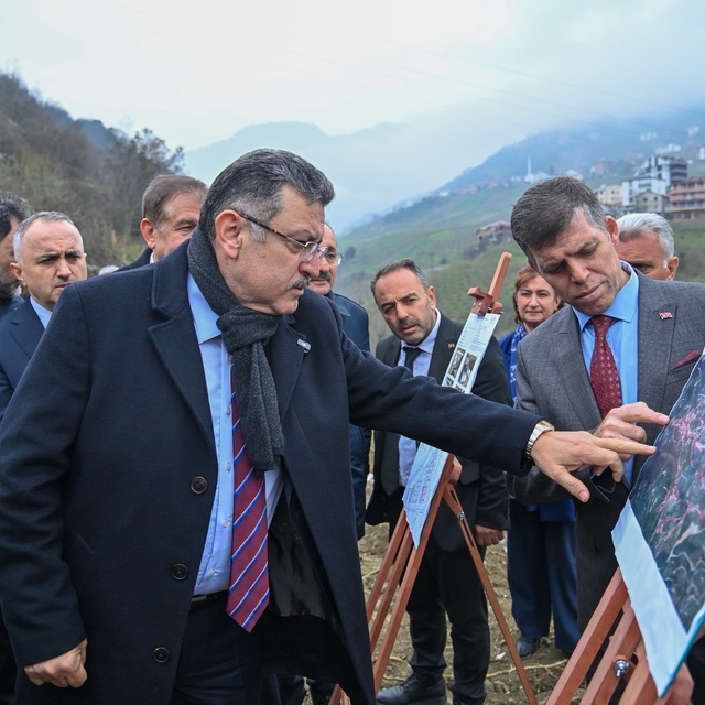 Trabzon'da Düzköy'e dev altyapı yatırımı