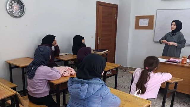 Bayburt'ta öğrencilere güzel ahlak anlatıldı