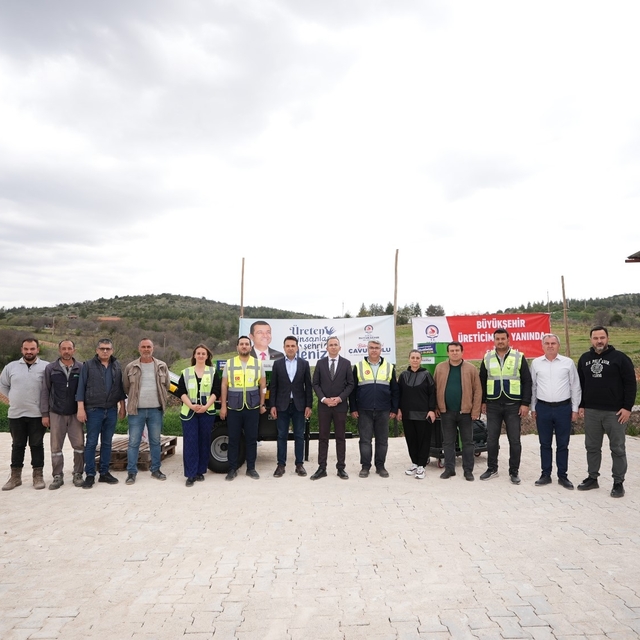 Denizli Büyükşehirden Bekilli'ye tarımsal makine desteği