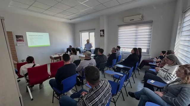 Gerze'de sağlık personeline yangın ve afet bilinci eğitimi