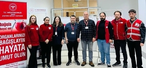 Sinop'ta organ bağışı bilinci kampüste anlatıldı