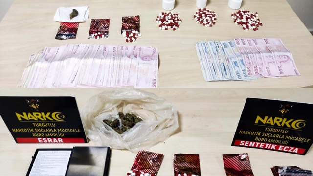 Manisa'da uyuşturucu operasyonu: 2 tutuklama