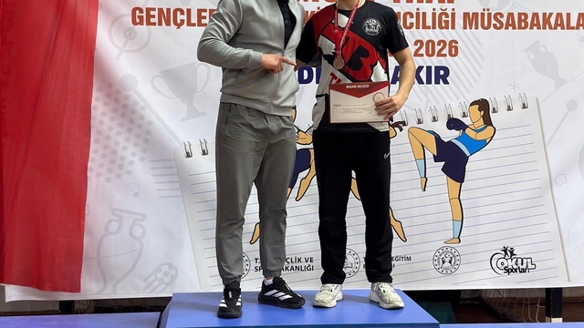 Bilecikli sporcu Türkiye üçüncüsü oldu