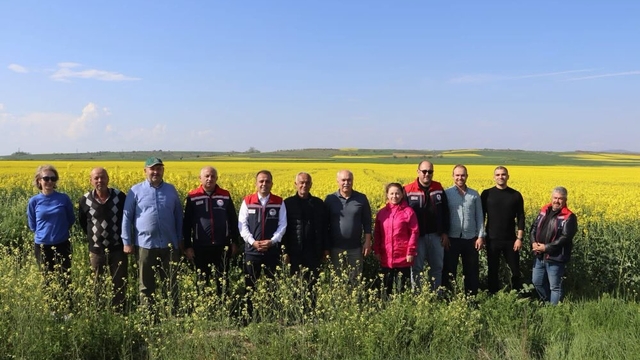 Edirne Tarım ve Orman Müdürü Köse'den saha incelemesi