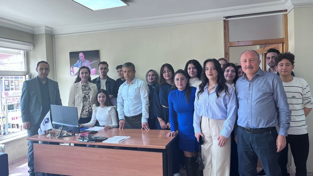 Kırşehir'de üniversite öğrencileri muhasebe uygulamalarını yerinde öğrendi