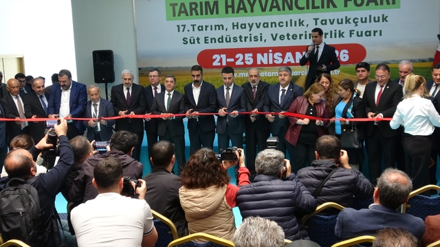 Diyarbakır'da "17. Tarım, Hayvancılık, Tavukçuluk, Süt Endüstrisi ve Veterinerlik Fuarı" açıldı