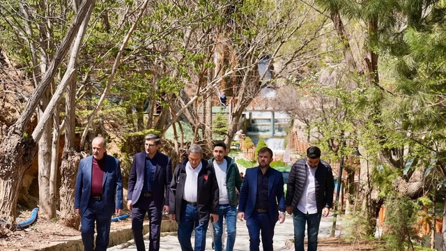 Darende'de Günpınar Şelalesi yaz sezonuna hazırlanıyor
