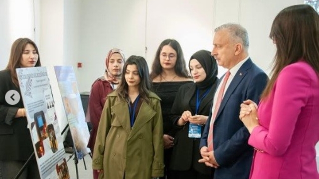EBYÜ'de "Emekten Topluma" sergisi açıldı