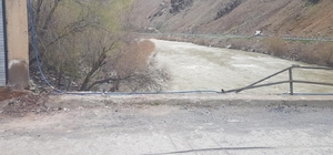 Taşbaşı Köprüsü hasar gördü