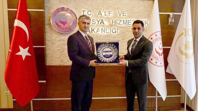 ASKON yönetiminden Bakan Yardımcısı Tarıkdaroğlu'na ziyaret