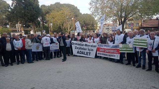 Buldan'da maden arama çalışmalarına protesto
