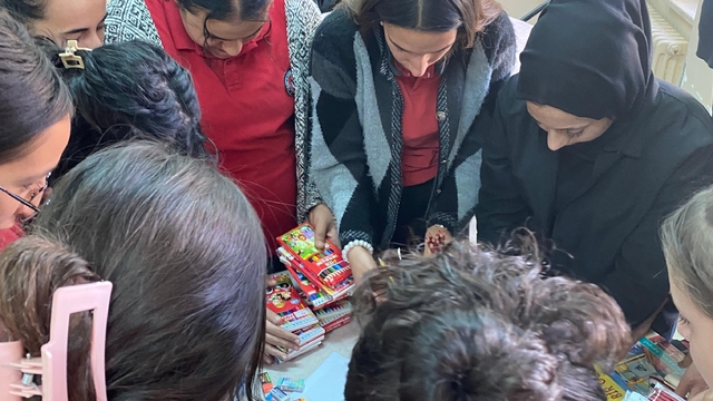 Çermik'te öğrenciler arasında dayanışma