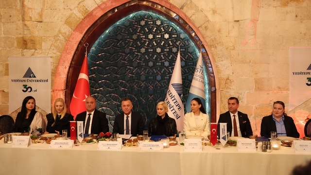 Yeditepe Üniversitesi Gaziantep'te basın mensuplarıyla bir araya geldi