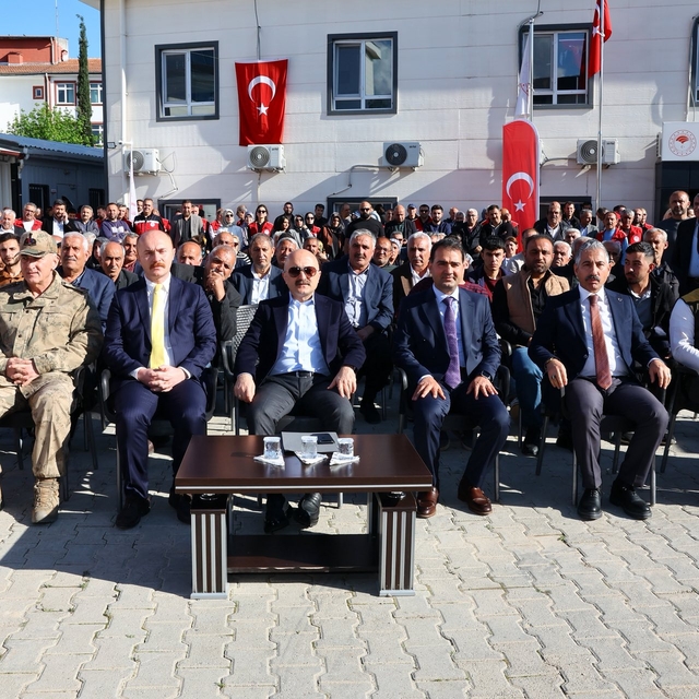Adıyaman'da çiftçilere tarım ekipmanı desteği verildi
