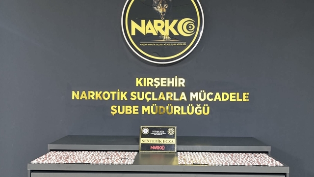 Kırşehir'de uyuşturucu operasyonunda 2 zanlı tutuklandı