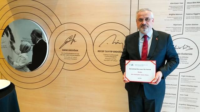 Bafra Belediyesi Uluslararası Sıfır Atık Şehirler Ağı'na üye oldu