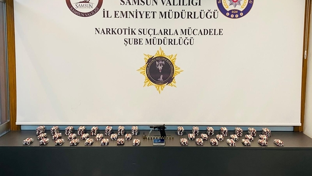 Samsun'da 18 bin uyuşturucu hap ele geçirildi