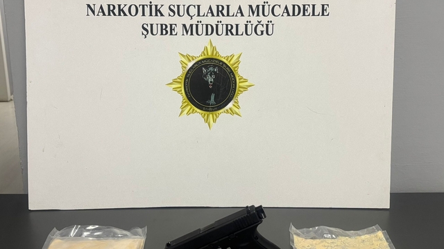 Samsun'da 1 kilogram sentetik uyuşturucu ele geçirildi