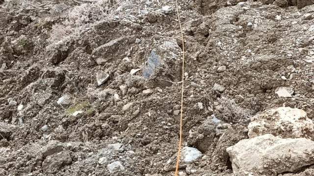 Hakkari'de heyelan nedeniyle hasar gören haberleşme hattı yeni alana taşındı