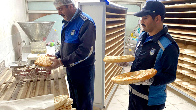 Sarıkamış'ta fırınlarda denetim yapıldı