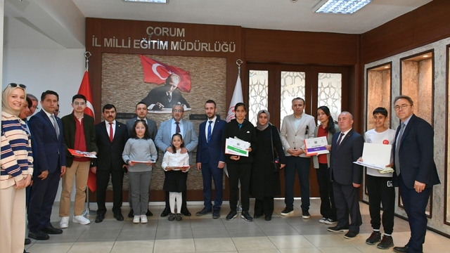 Çorum'da "Sağlıklı Nesil Sağlıklı Gelecek" yarışması tamamlandı