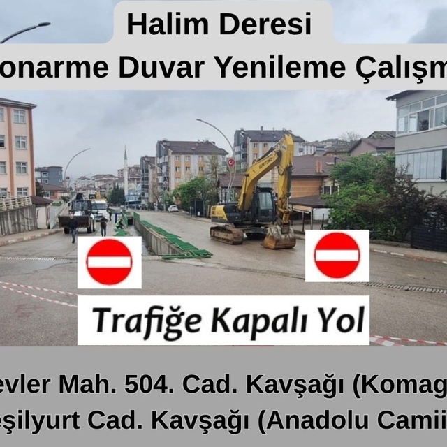Tevfik Fikret Caddesi'nde kademeli trafik düzenlemesi