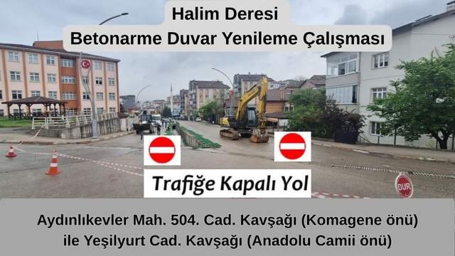Tevfik Fikret Caddesi'nde kademeli trafik düzenlemesi