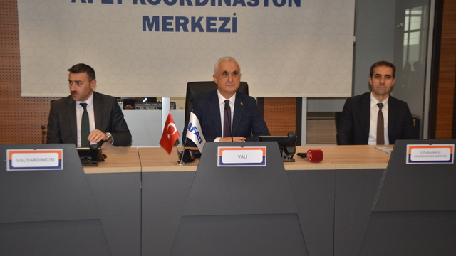 Muş'ta İl Koordinasyon Kurulu Toplantısı yapıldı