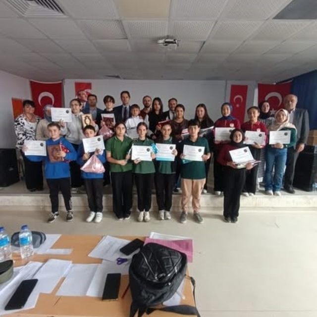 Gömeç'te Kur'an'ı Kerim okuma yarışması düzenlendi